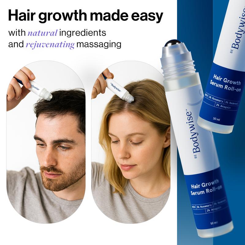 Be Bodywise Advanced Hair Growth Roll-On Serum