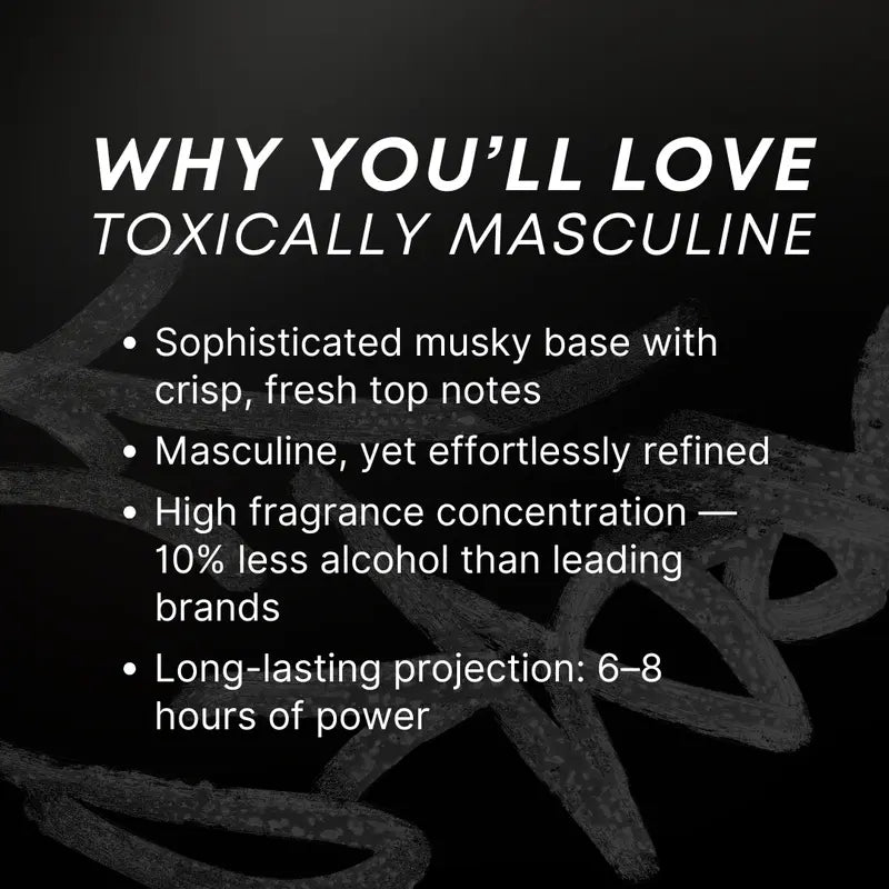 【Thousand people repurchase】Toxically Masculine - Pheromone Infused Eau de Cologne (100 ml)—XDX