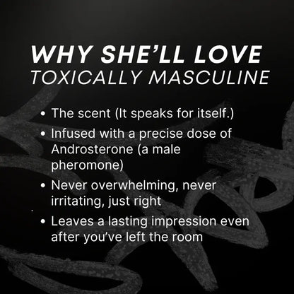 【Thousand people repurchase】Toxically Masculine - Pheromone Infused Eau de Cologne (100 ml)—XDX