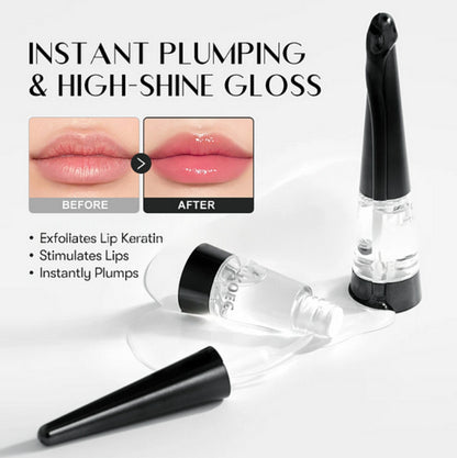 KOEC Lip Plumper gloss lips, Lip plump korean skincare products, kbeauty viral Comfort Glossy Lipgloss Makeup-XDX