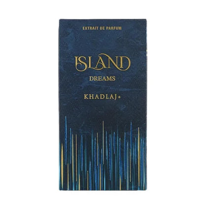Khadlaj Island Dreams for Unisex Extrait de Parfum Spray, 3.4 Ounce