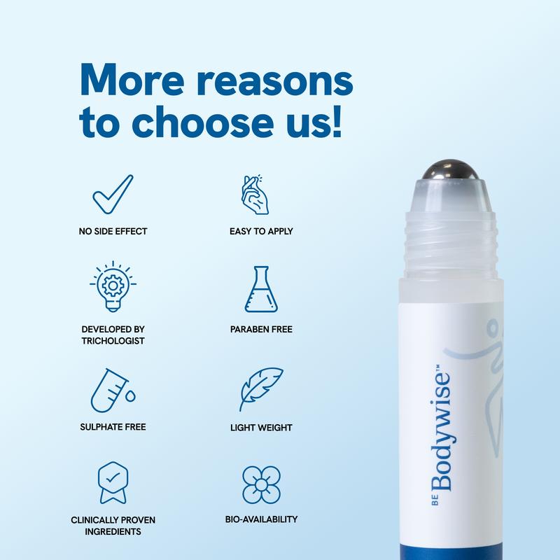 Be Bodywise Advanced Hair Growth Roll-On Serum