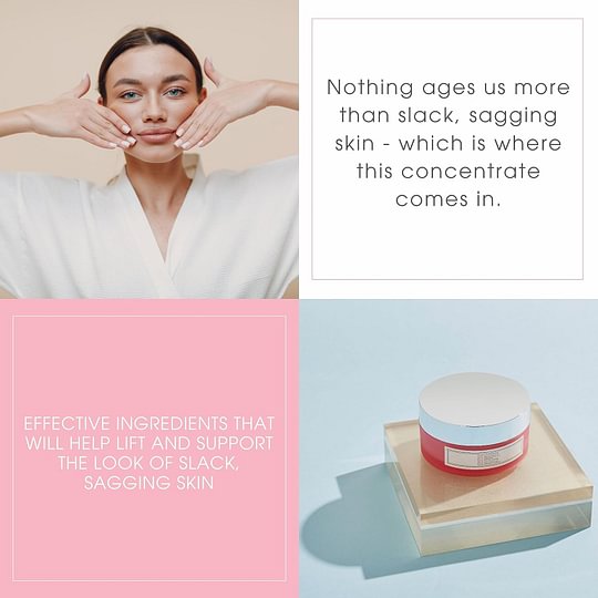 Consult Beaute - Champagne Lift Firming Facial Moisture Cream - Temporary Skin Tightener for Face & Neck - Day and Night - Hydrating Peptides - Helps Smooth Line and Wrinkles - 1.7 Fl. Oz—XDX